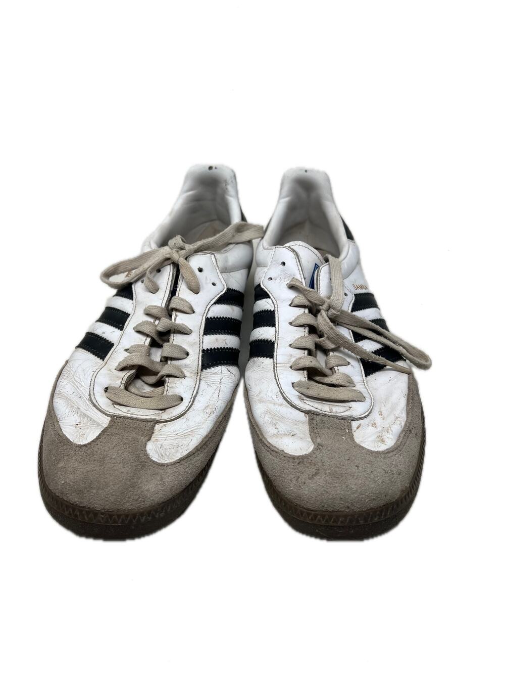 Adidas Samba OG Shoes Black White Gray Mens 13